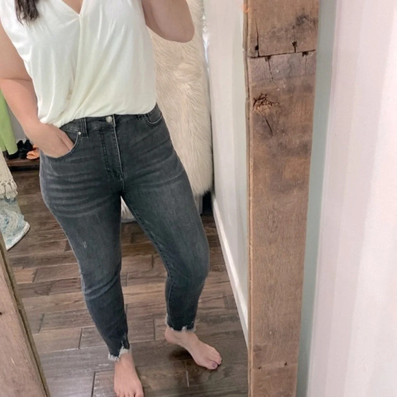 Risen Los Angeles black jeans size 31/13 - Picture 1 of 10